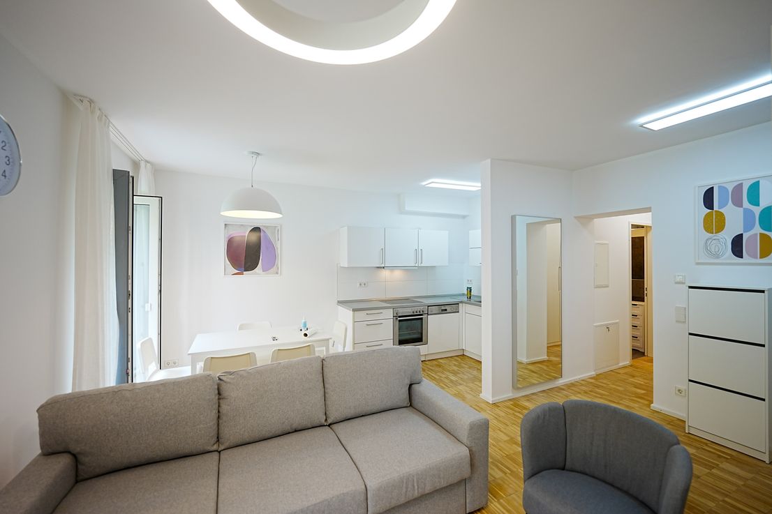 Мебльована 2-кімнатна квартира з балконом у центральній частині Берліна - Image 3