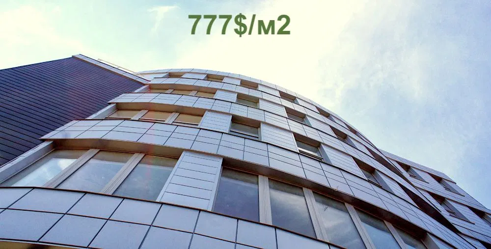 Фасадне будівля на проспекті Науки, Київ